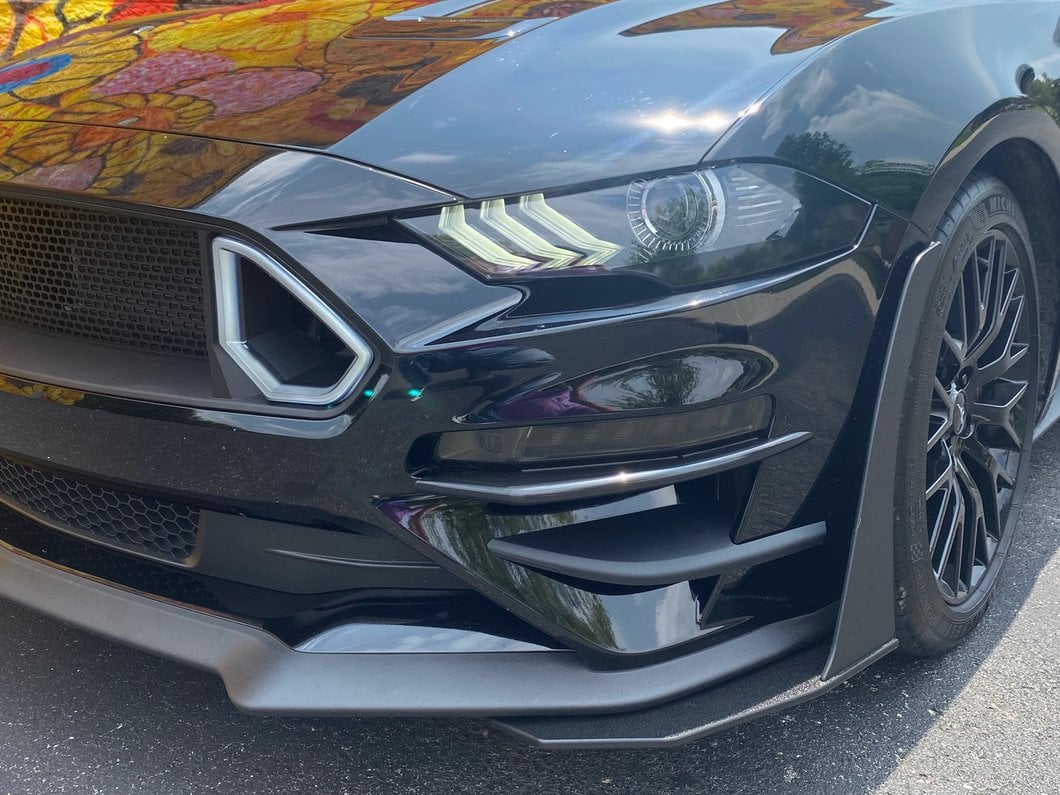 MP Concepts Front Bumper Winglets (18-23 Mustang GT, EcoBoost)