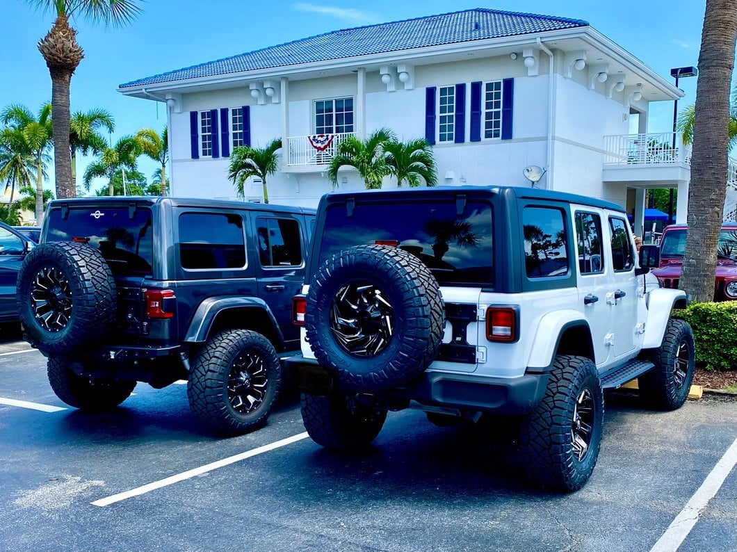 MP Concepts Tailgate Reinforcement and Oversize Spare Tire Carrier Mounting Bracket Kit (18-25 Jeep Wrangler JL)