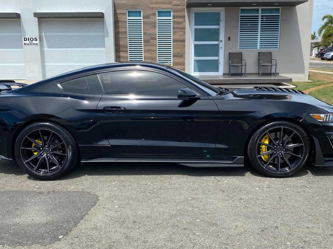 MP Concepts GT500 Style Side Rocker Splitters (15-23 Mustang GT, EcoBoost, V6)