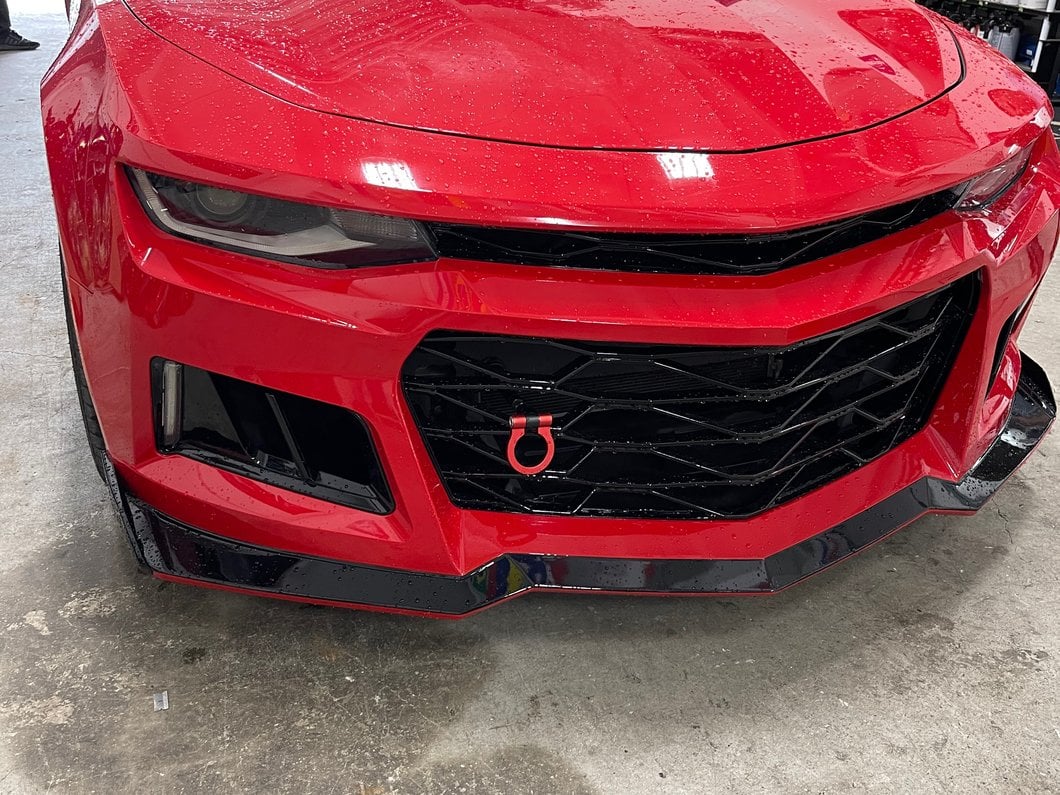MP Concepts ZL1 1LE Style Front Bumper with DRL; Unpainted (16-18 Camaro, Excluding ZL1)