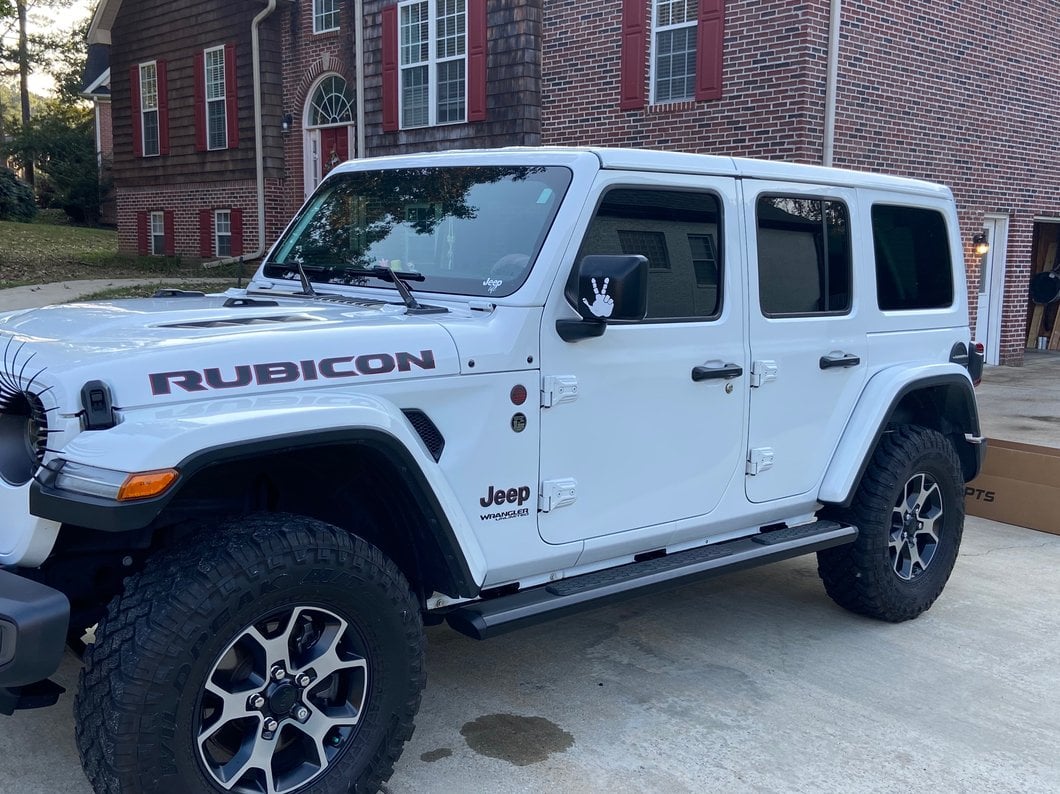 MP Concepts Aluminum Side Step Bars (18-25 Jeep Wrangler JL 4-Door)