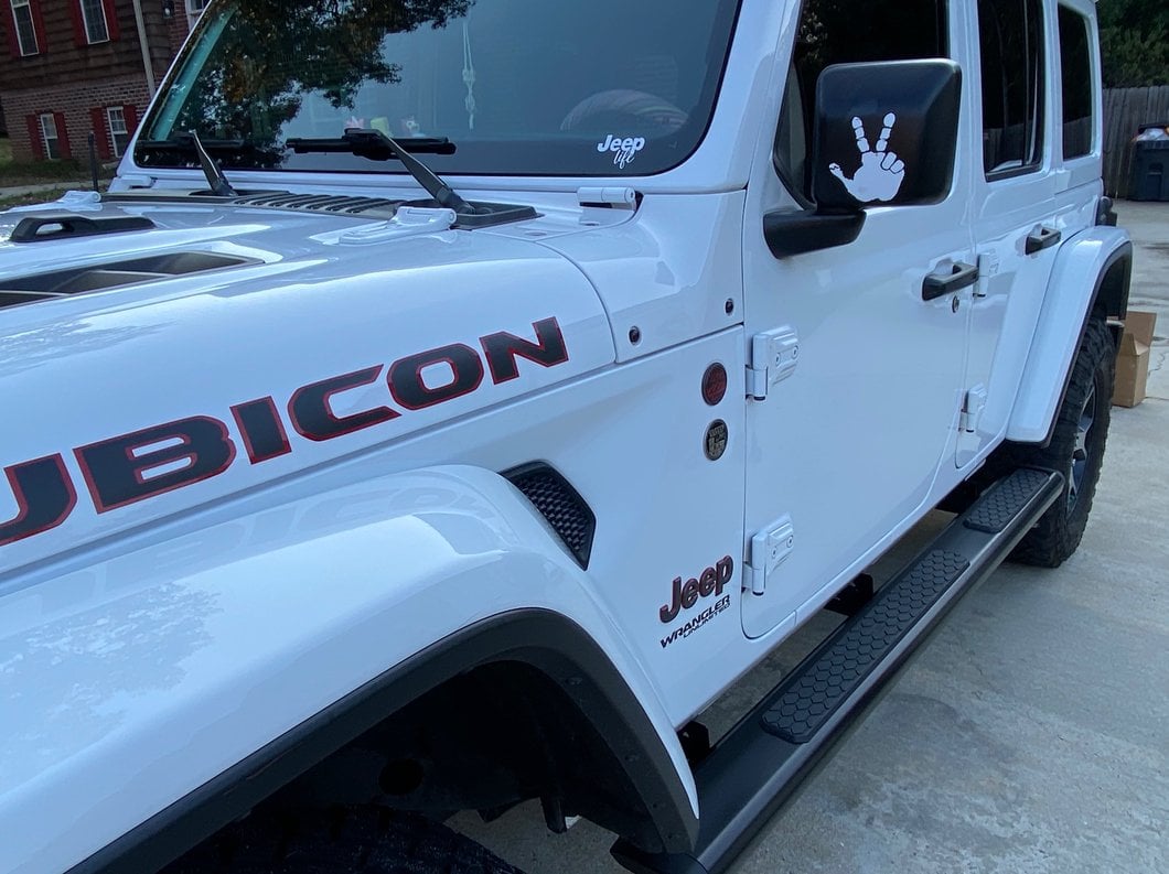 MP Concepts Aluminum Side Step Bars (18-25 Jeep Wrangler JL 4-Door)