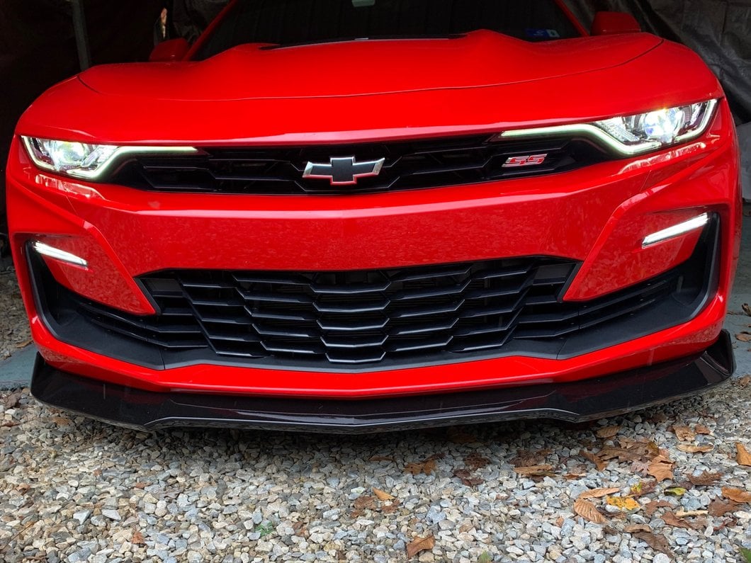 MP Concepts Chin Spoiler; Gloss Black (16-24 Camaro, Excluding ZL1)