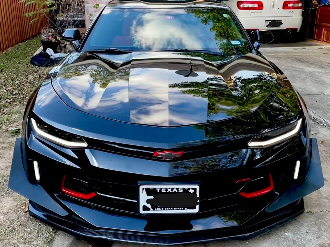 MP Concepts LT/RS Style Grille; Red (16-18 Camaro, Excluding SS & ZL1)