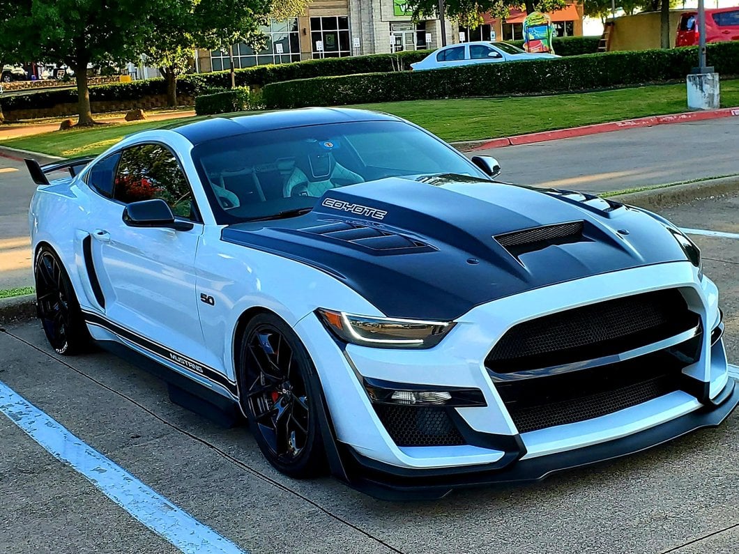 MP Concepts GT500 Style Side Rocker Splitters (15-23 Mustang GT, EcoBoost, V6)