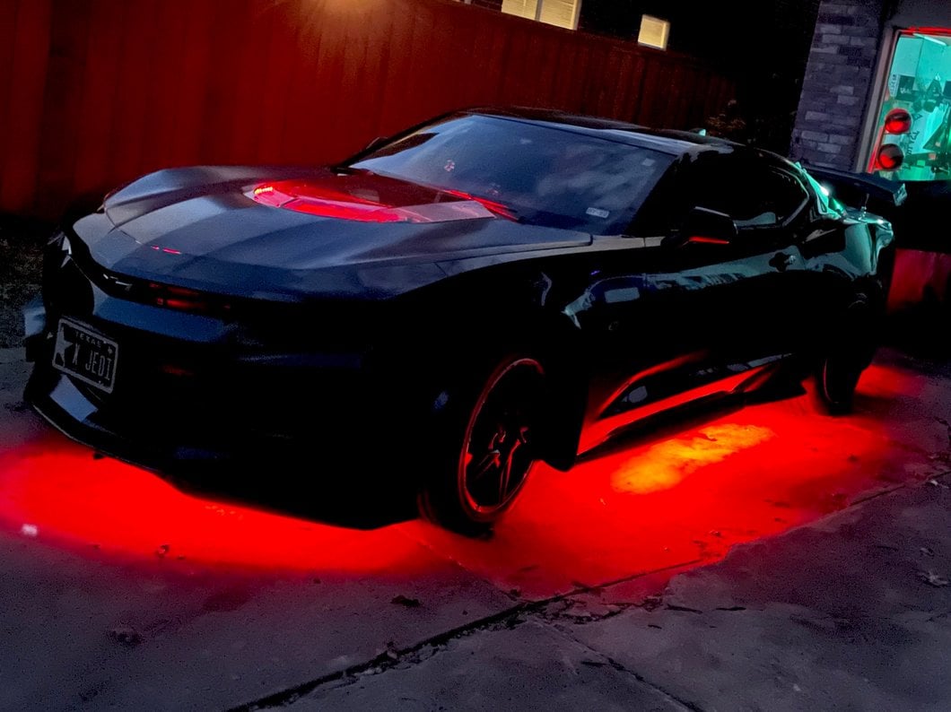 MP Concepts ZL1 Style Hood; Smoked Black Center (16-24 Camaro)