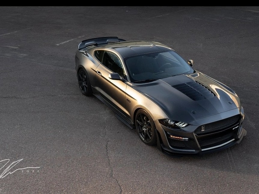 MP Concepts GT500 Style Side Rocker Splitters (15-23 Mustang GT, EcoBoost, V6)