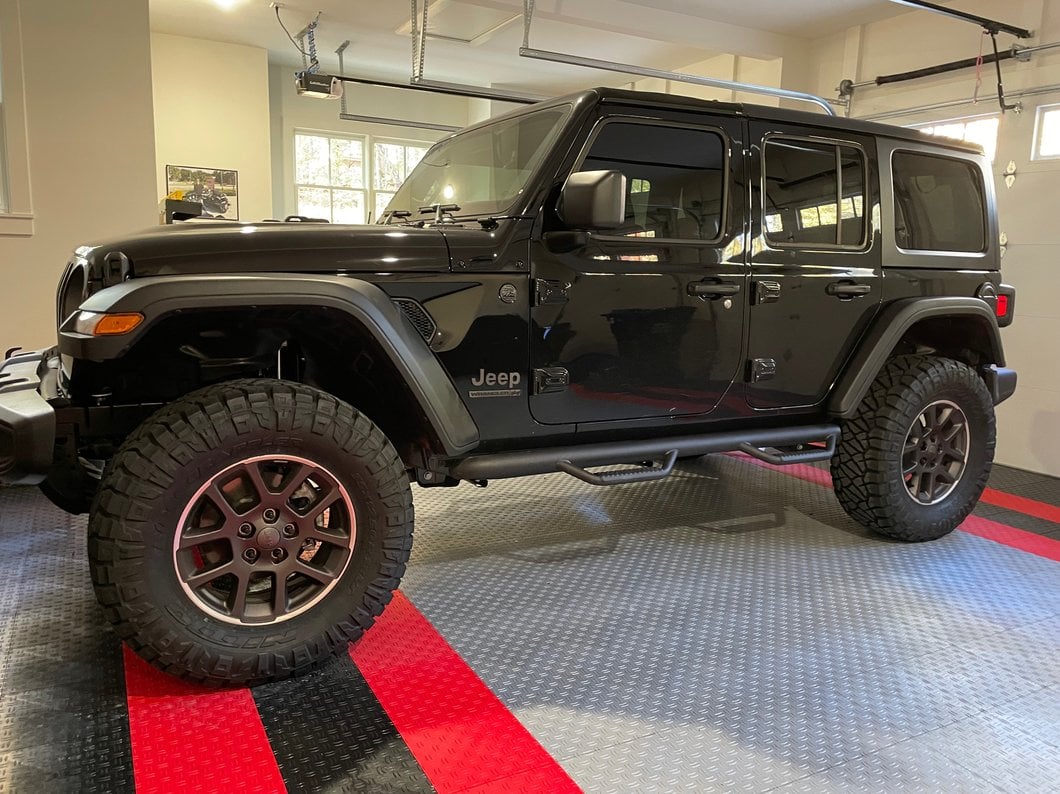 MP Concepts High Clearance Fender Flares with Sequential Turn Signals; Front (18-25 Jeep Wrangler JL)