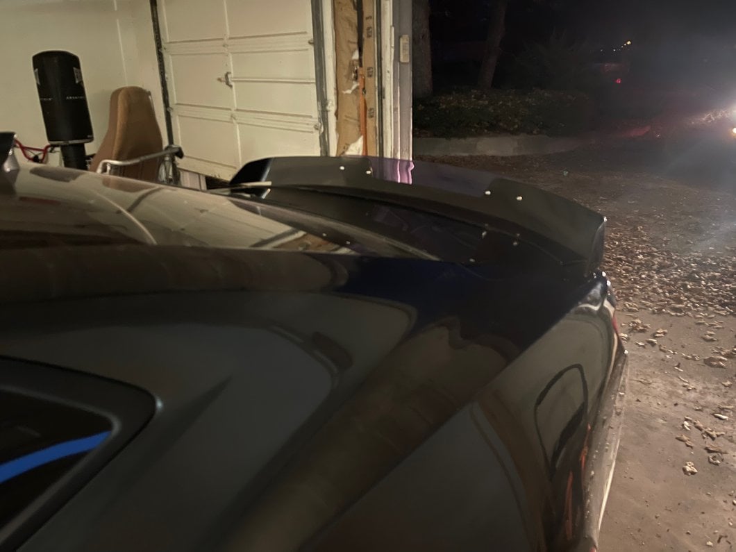 MP Concepts Wicker Bill Spoiler (16-24 Camaro w/o Rear Spoiler Camera)