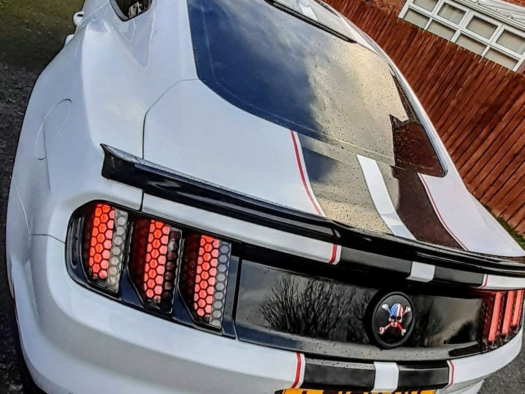 MP Concepts Decklid Panel Emblem; American Skull (15-23 Mustang)