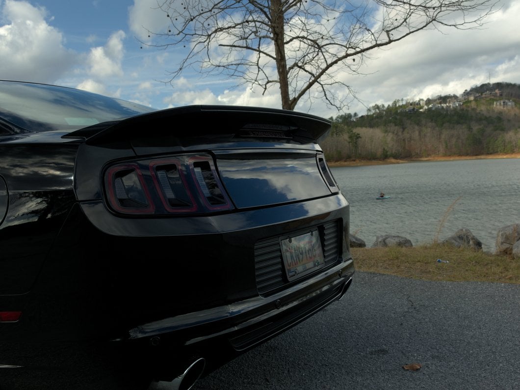 MP Concepts GT500 Style Rear Spoiler; Gloss Black (10-14 Mustang)
