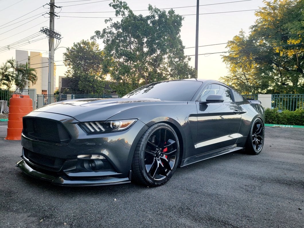 MP Concepts GT350 Style Replacement Fenders; Aluminum (15-17 Mustang GT, EcoBoost, V6)