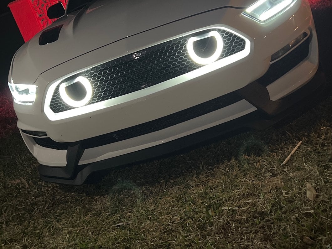 MP Concepts Mach 1 Style Front Bumper; Unpainted (15-17 Mustang GT, EcoBoost, V6)