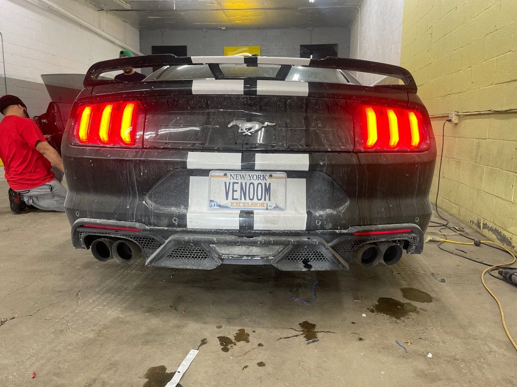 MP Concepts GT500 Style Rear Diffuser (18-23 Mustang GT; 19-23 Mustang EcoBoost w/ Active Exhaust)