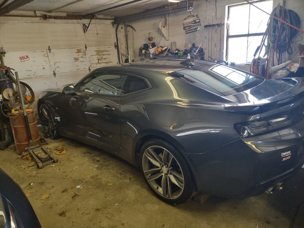 MP Concepts Quarter Window Louvers; Matte Black (16-24 Camaro Coupe)