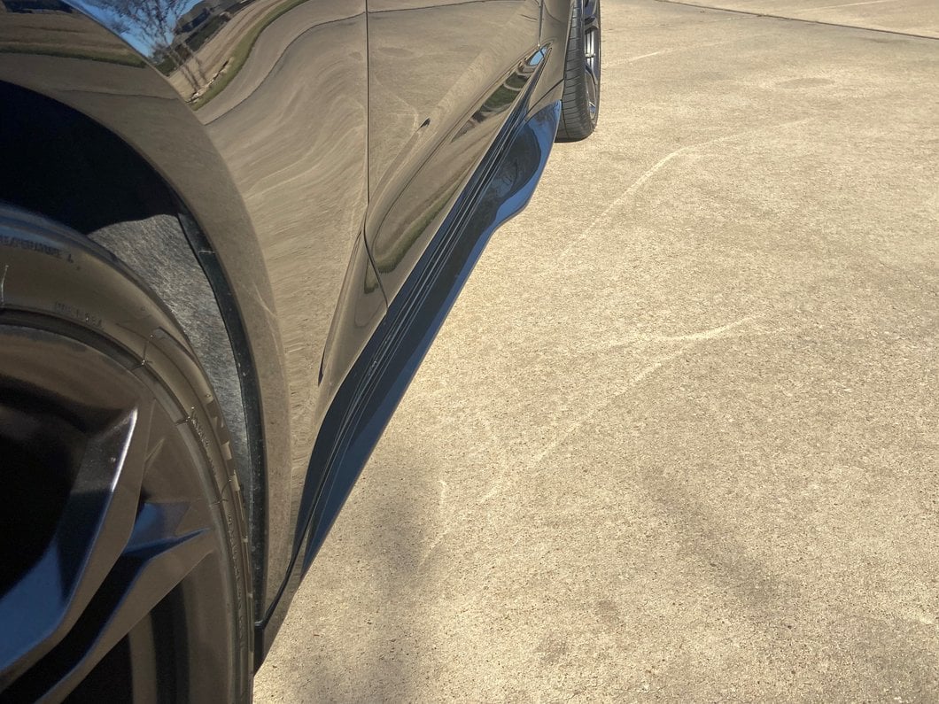 MP Concepts Rocker Panels; Gloss Black (16-24 Camaro)
