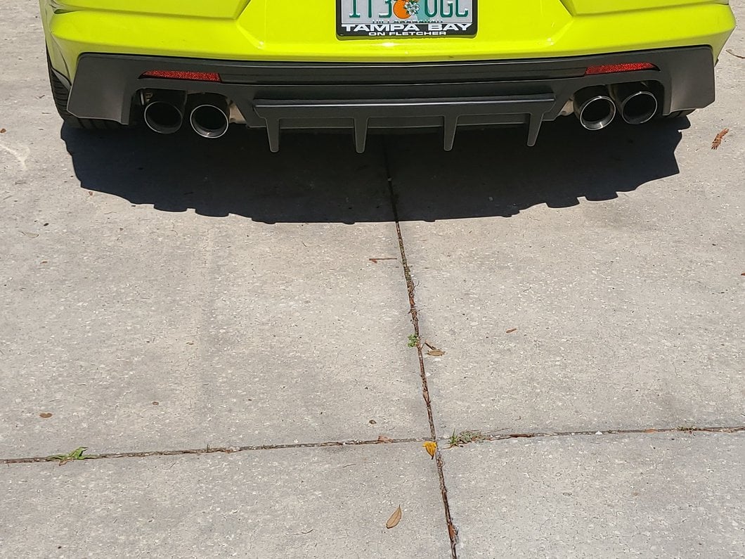 MP Concepts Rear Diffuser with Fins (16-24 Camaro)
