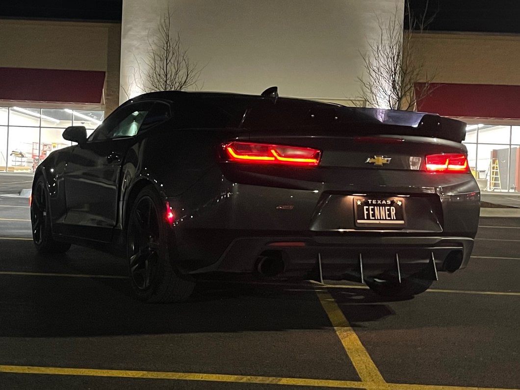 MP Concepts Wicker Bill Spoiler (16-24 Camaro w/o Rear Spoiler Camera)