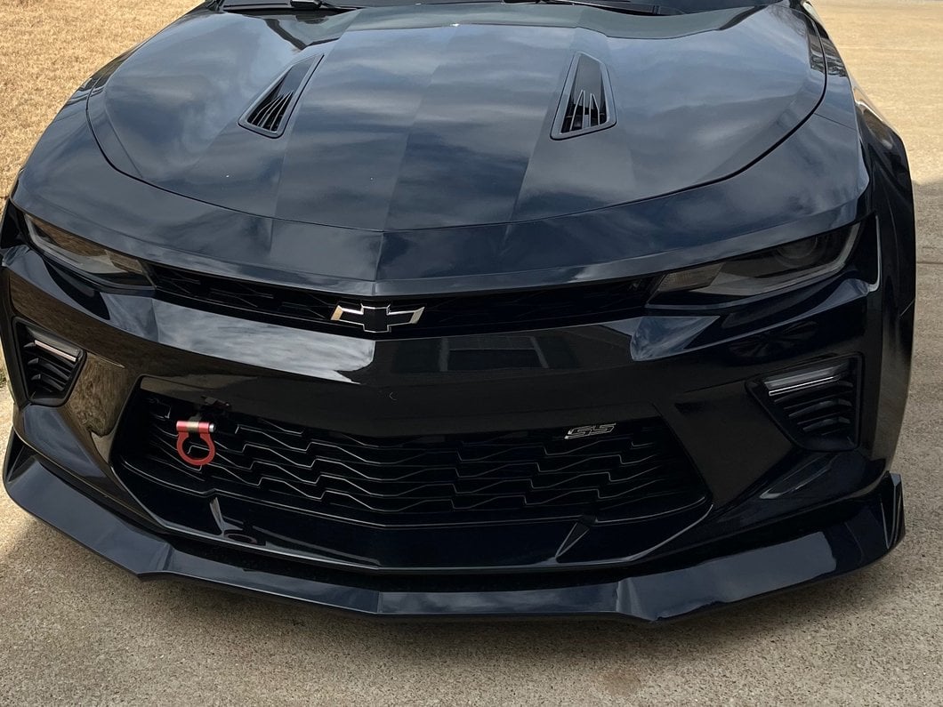 MP Concepts Chin Spoiler; Gloss Black (16-24 Camaro, Excluding ZL1)