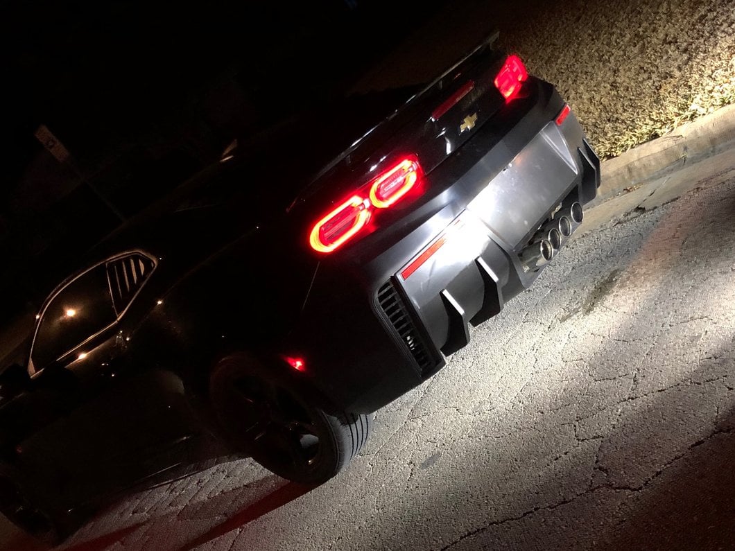 MP Concepts Corvette Style Rear Bumper Kit; Unpainted (19-24 Camaro)
