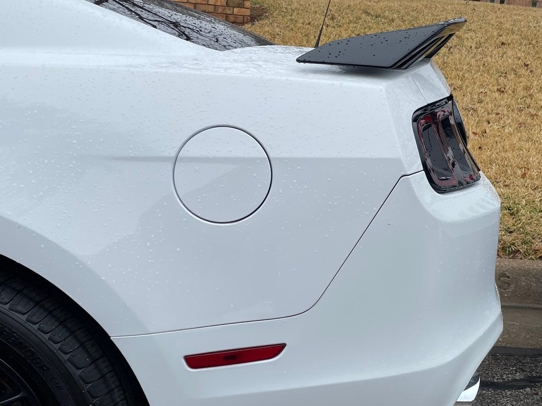 MP Concepts GT/CS Style Rear Spoiler; Gloss Black (10-14 Mustang)