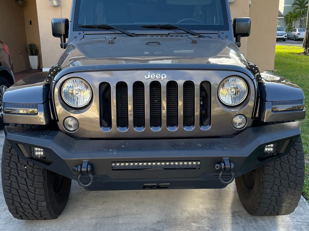 MP Concepts JL Style Front Fender Flares with Sequential Turn Signals (07-18 Jeep Wrangler JK)