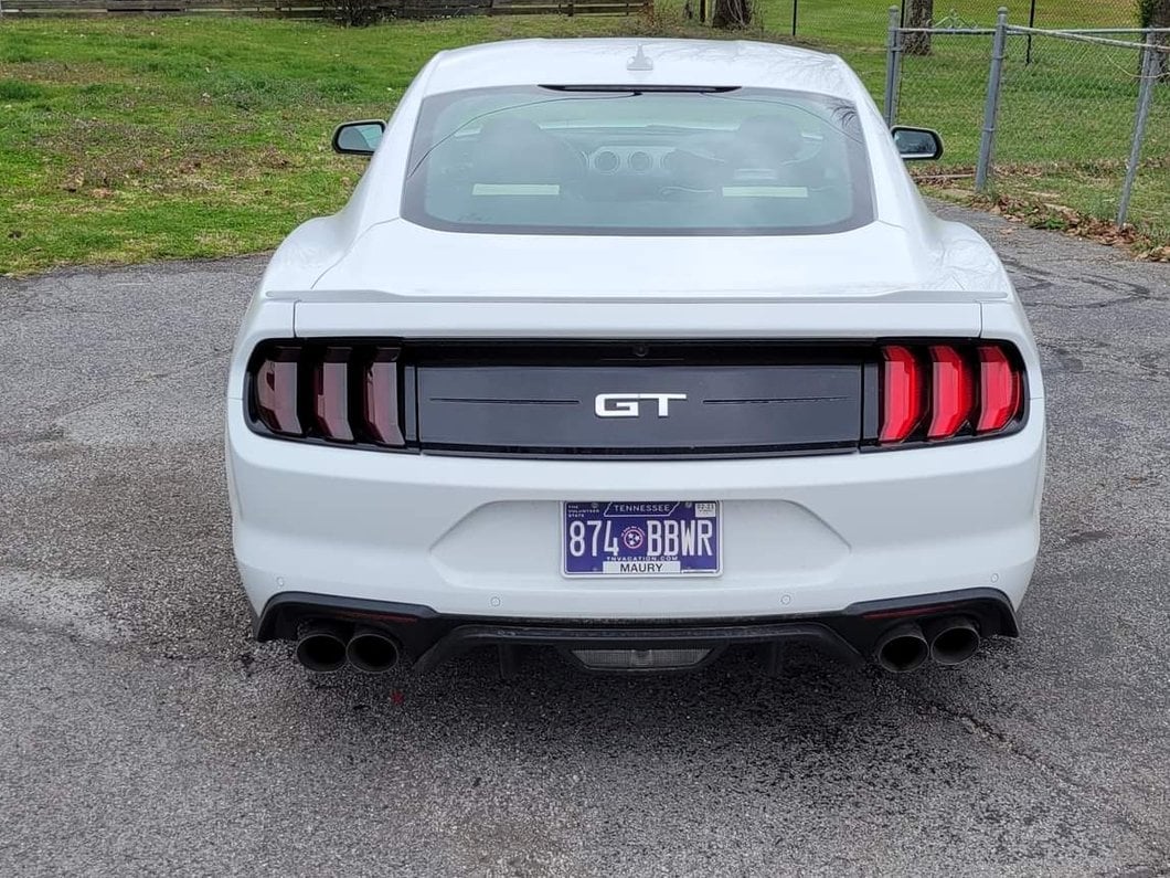 MP Concepts Tail Light Covers; Smoked (18-23 Mustang GT, EcoBoost, GT500)