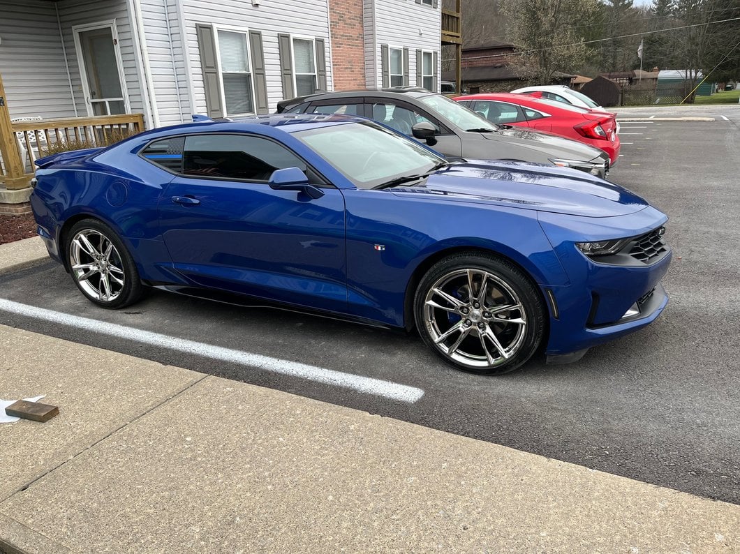 MP Concepts Rocker Panels; Gloss Black (16-24 Camaro)