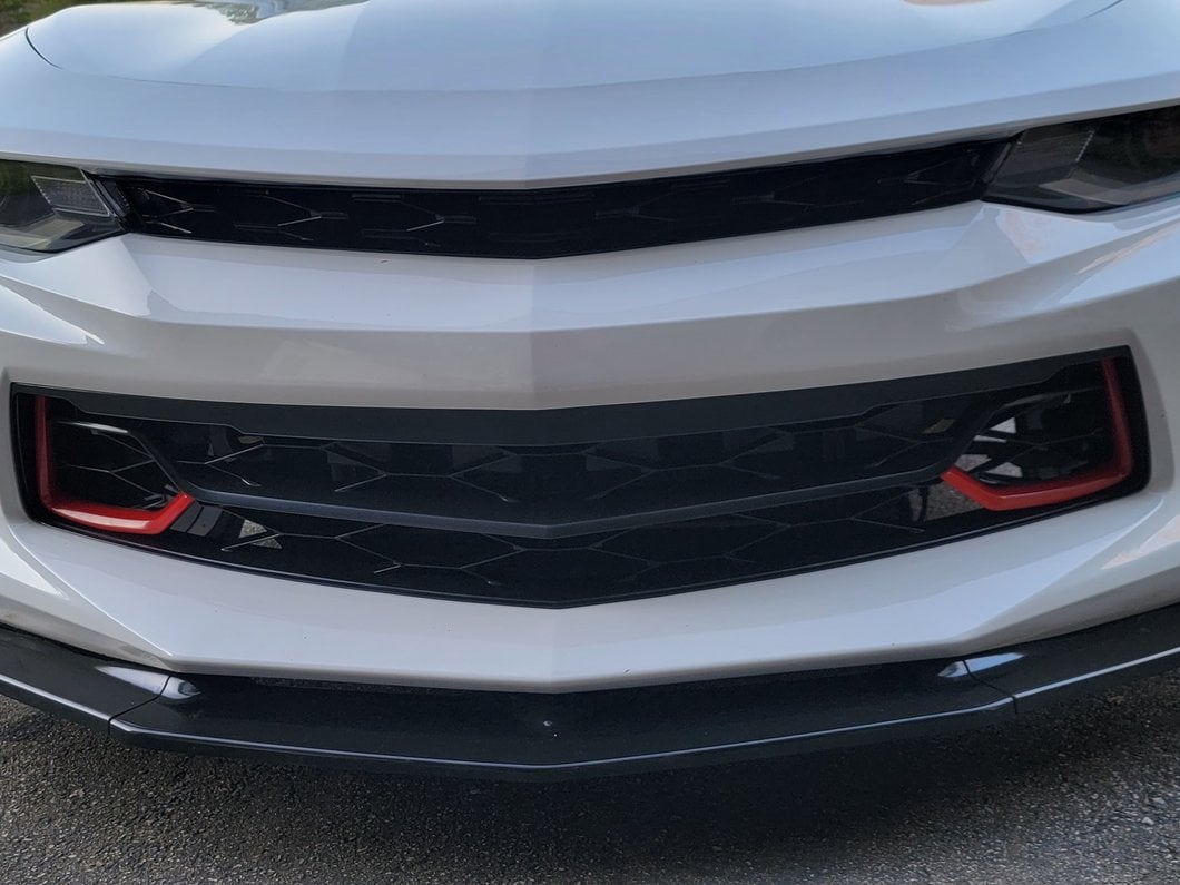 MP Concepts LT/RS Style Grille; Red (16-18 Camaro, Excluding SS & ZL1)