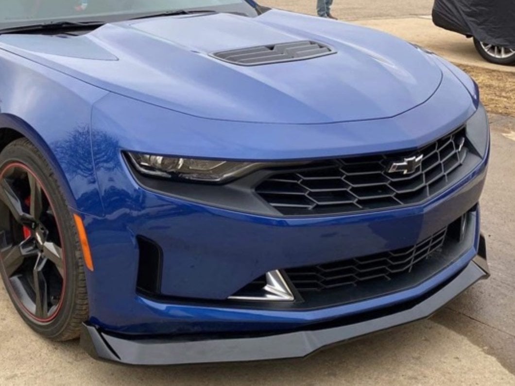 MP Concepts Chin Spoiler; Gloss Black (16-24 Camaro, Excluding ZL1)