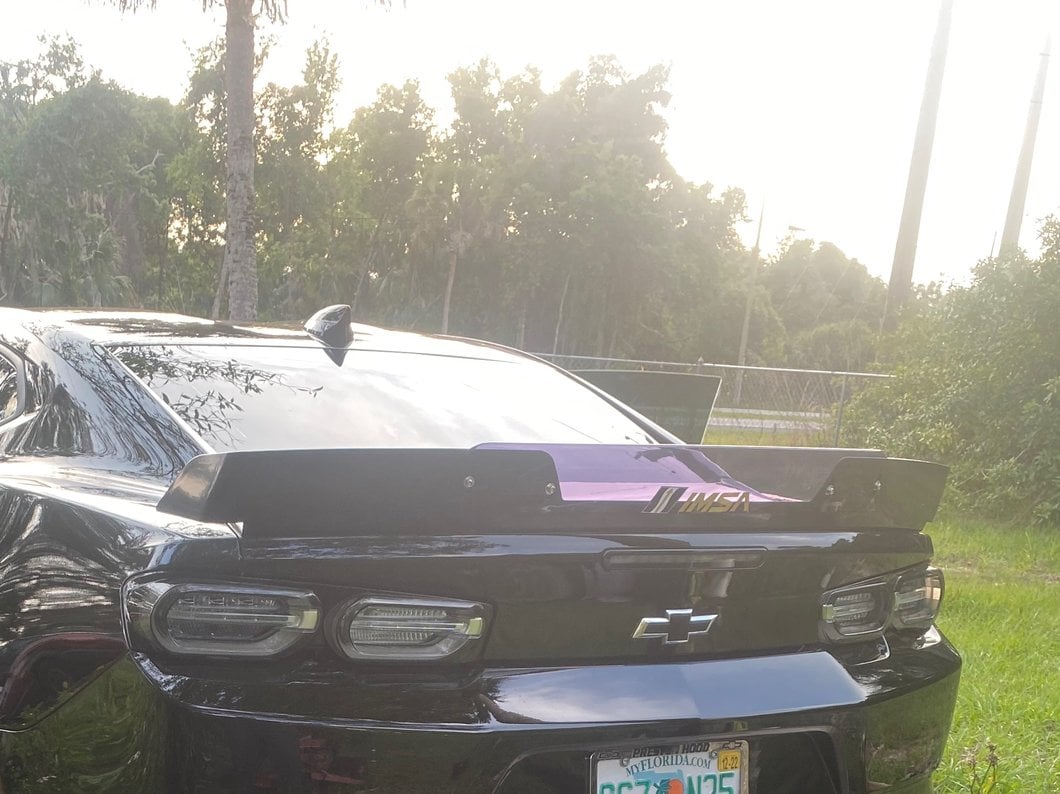 MP Concepts Wicker Bill Spoiler (16-24 Camaro w/o Rear Spoiler Camera)