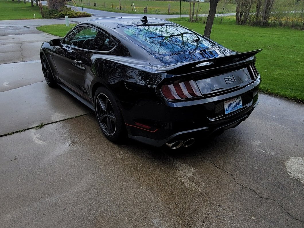 MP Concepts Tail Light Covers; Smoked (18-23 Mustang GT, EcoBoost, GT500)