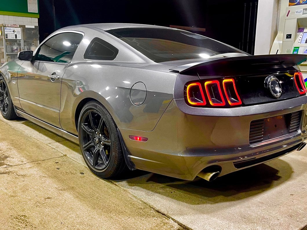 MP Concepts GT500 Style Rear Spoiler; Matte Black (10-14 Mustang)