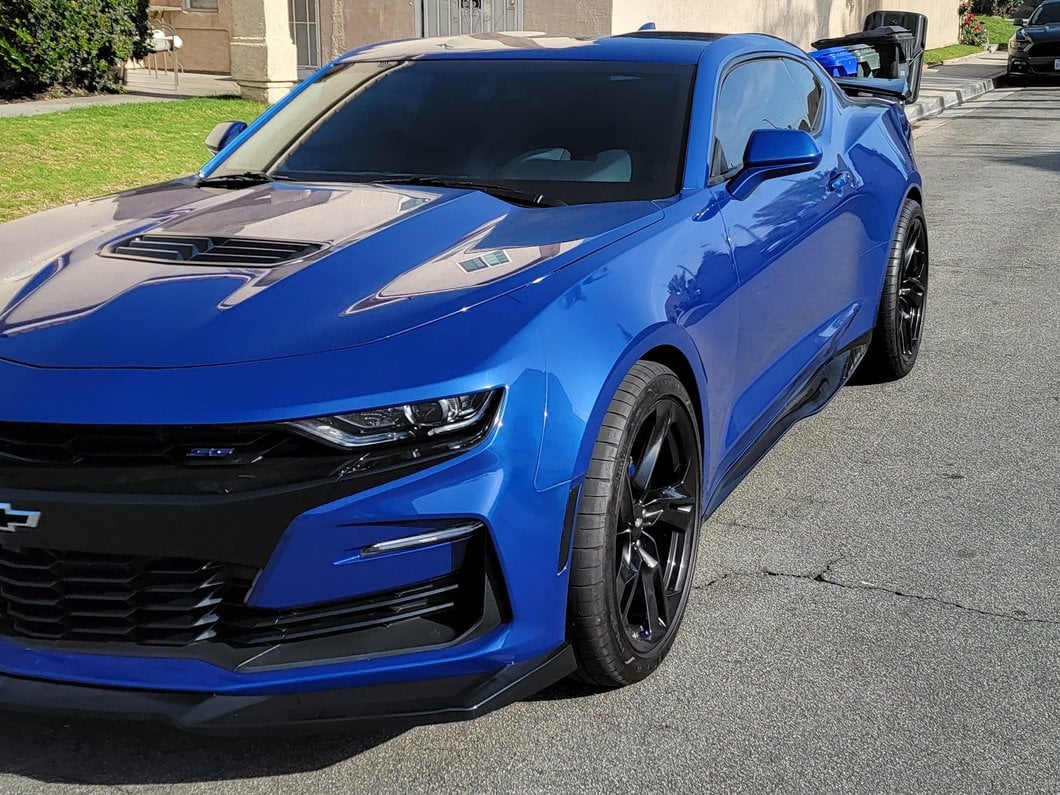 MP Concepts LED Side Marker Lights; Smoked (16-24 Camaro)