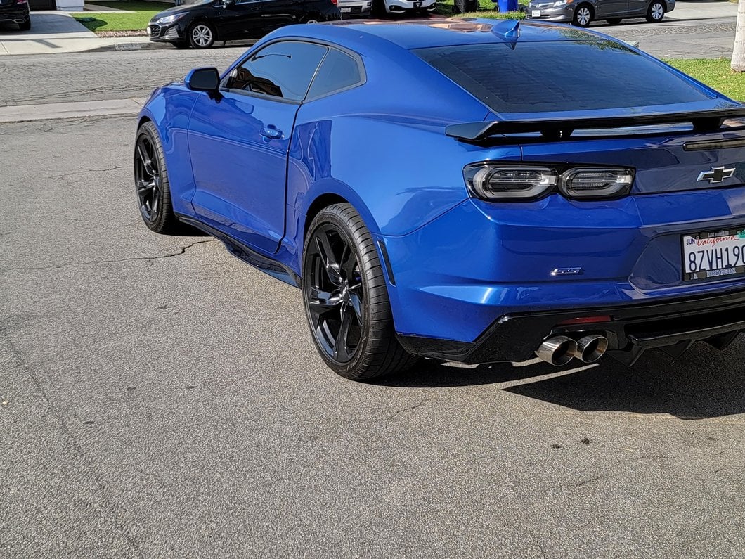 MP Concepts LED Side Marker Lights; Smoked (16-24 Camaro)