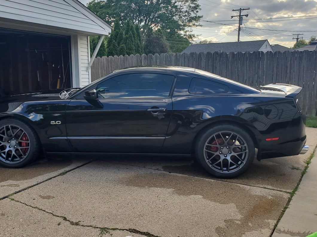 MP Concepts GT500 Style Rear Spoiler; Gloss Black (10-14 Mustang)