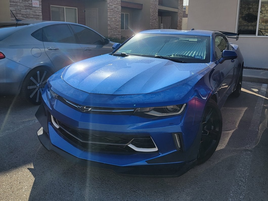 MP Concepts LT/RS Style Grille with LED Lighting; Silver (16-18 Camaro, Excluding SS & ZL1)