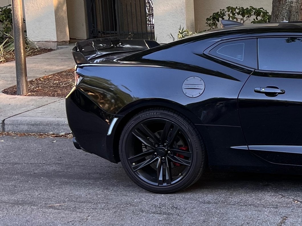 MP Concepts Wicker Bill Spoiler (16-24 Camaro w/o Rear Spoiler Camera)