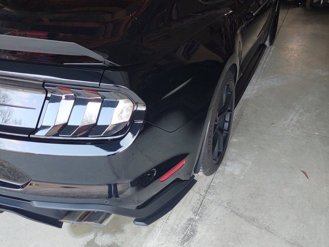 MP Concepts GT350 Style Rear Bumper Winglets (15-23 Mustang)