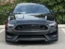 MP Concepts Mach 1 Style Front Bumper with LED Turn Signals; Unpainted (18-23 Mustang GT, EcoBoost)