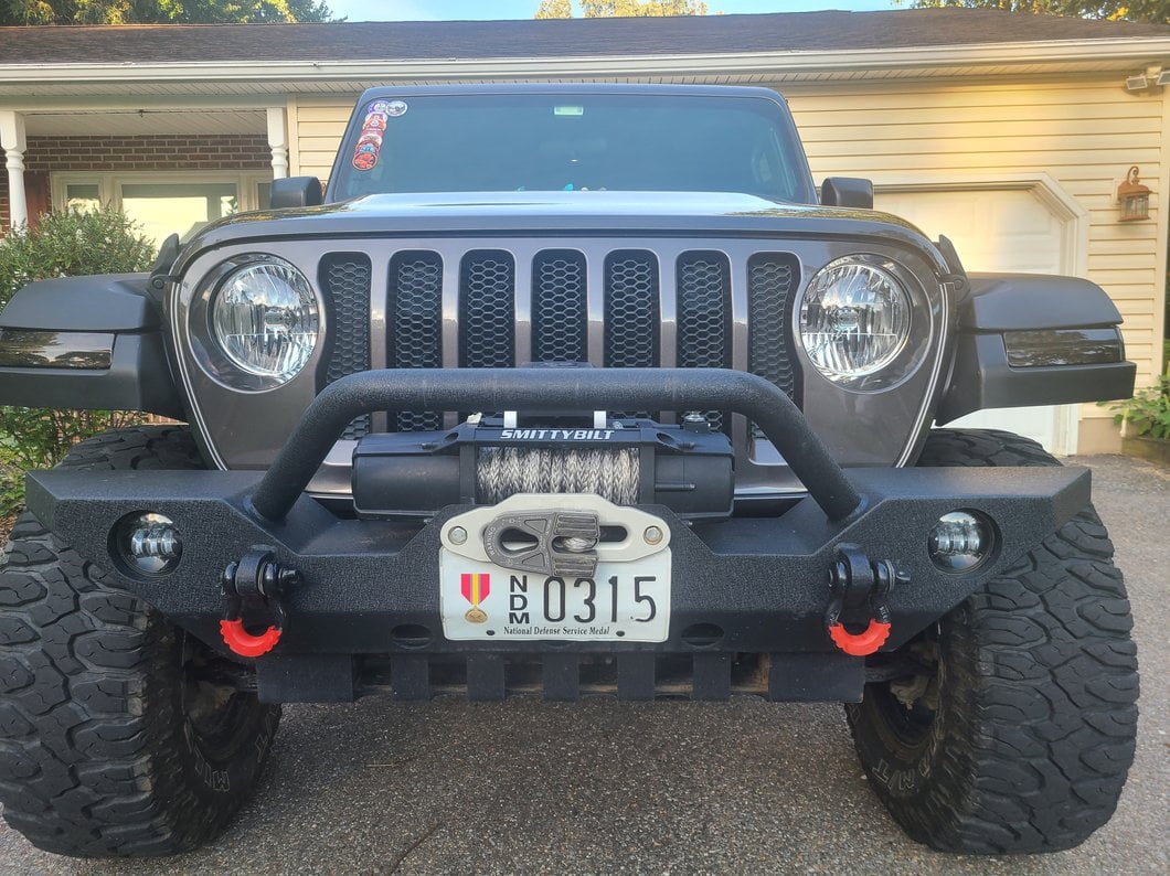 MP Concepts High Clearance Fender Flares with Sequential Turn Signals; Front (18-25 Jeep Wrangler JL)