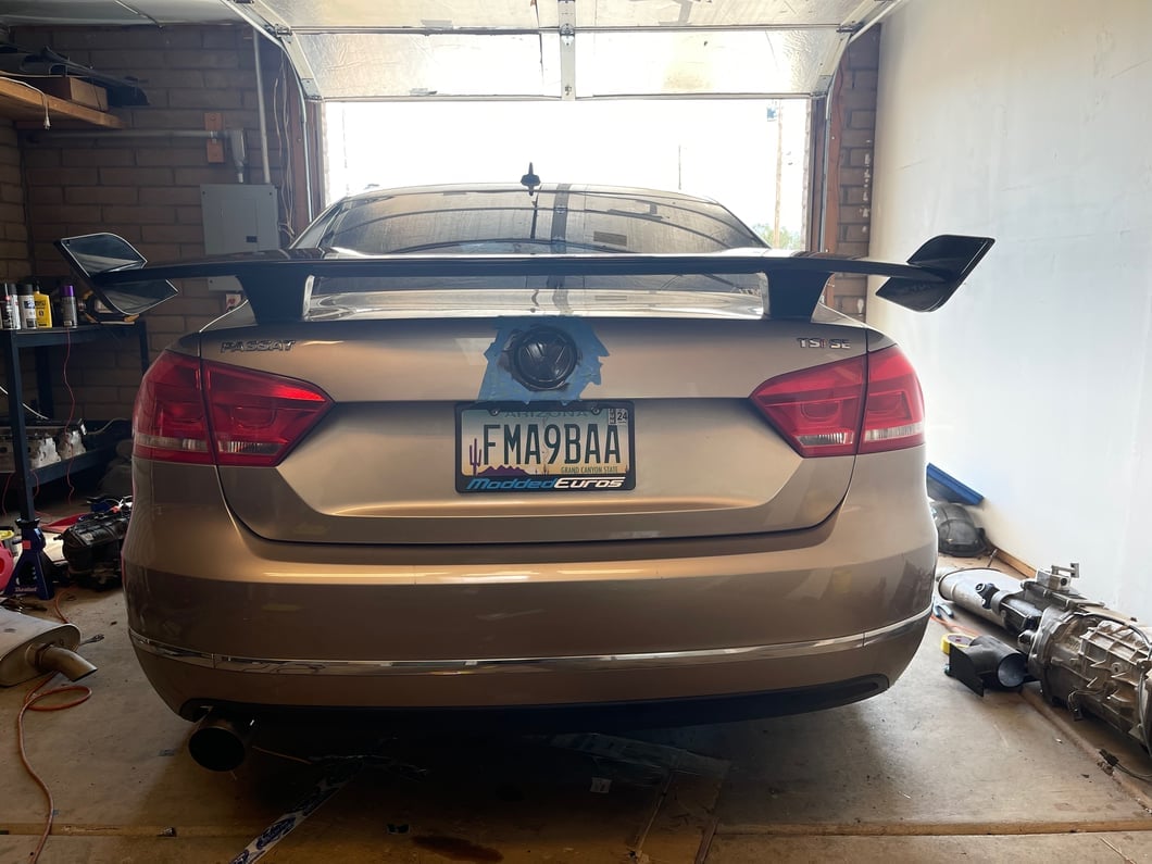 MP Concepts Rear Spoiler; Gloss Black (16-24 Camaro w/o Rear Spoiler Camera)
