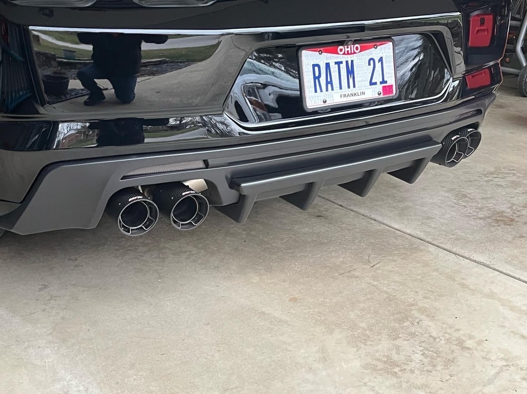MP Concepts Rear Diffuser with Fins (16-24 Camaro)