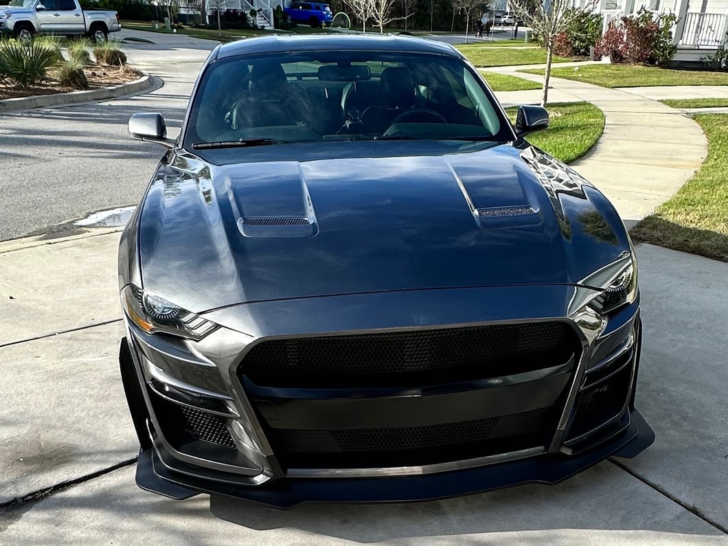 MP Concepts Replacement GT500 Style Front Bumper Chin Spoiler for 409490 Only (18-23 Mustang GT, EcoBoost)