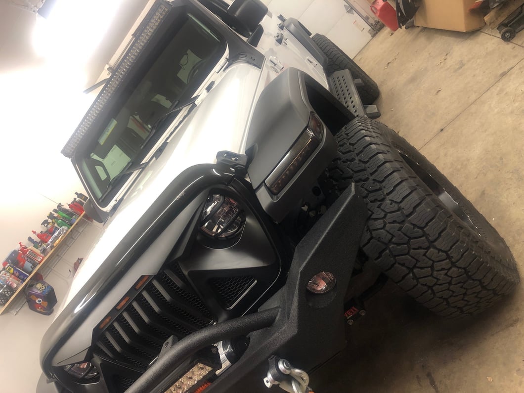 MP Concepts High Clearance Fender Flares; Rear (18-25 Jeep Wrangler JL, Excluding 4xe)