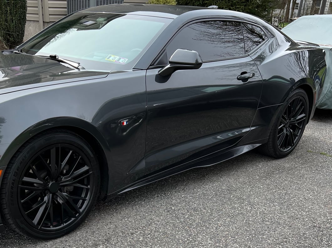 MP Concepts ZL1 Style Side Skirts; Unpainted (16-24 Camaro)
