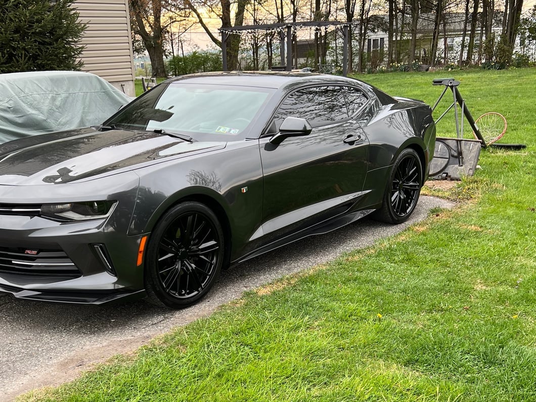 MP Concepts ZL1 Style Side Skirts; Unpainted (16-24 Camaro)