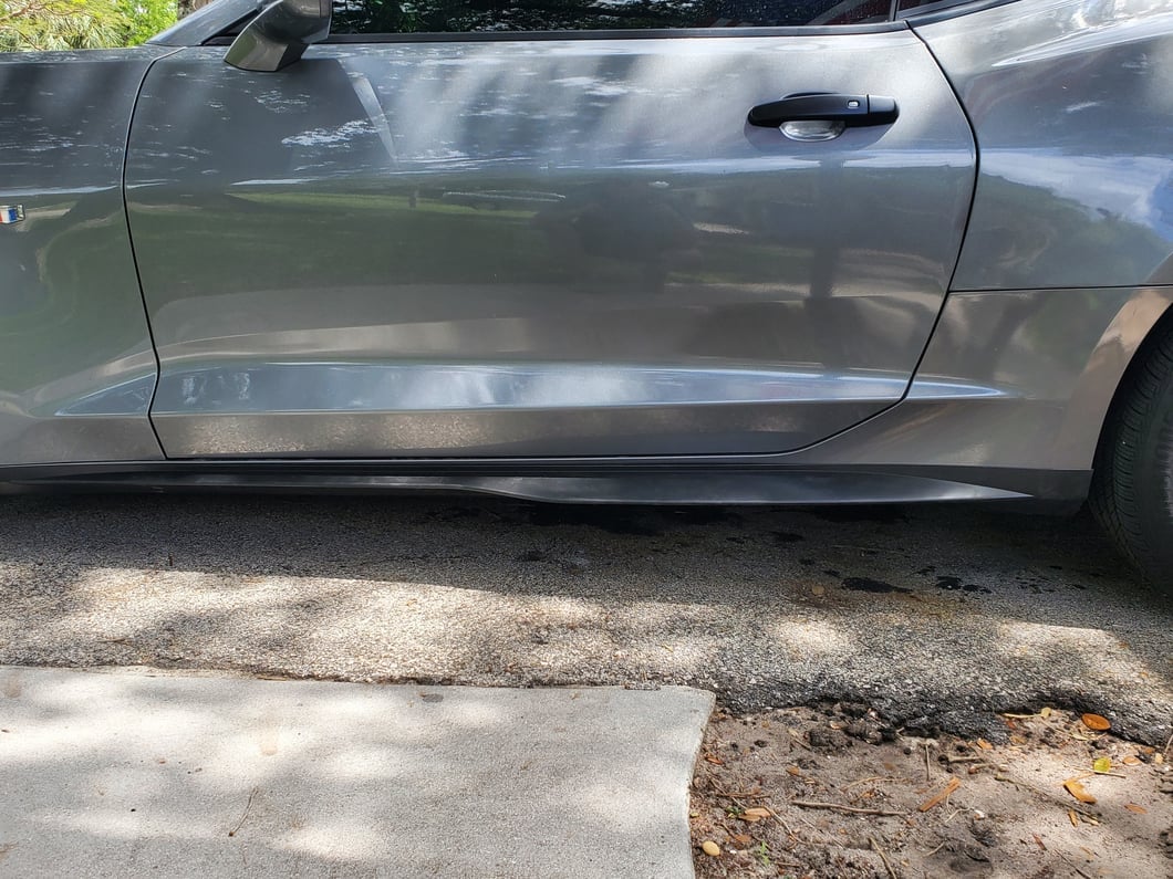 MP Concepts ZL1 Style Side Skirts; Unpainted (16-24 Camaro)