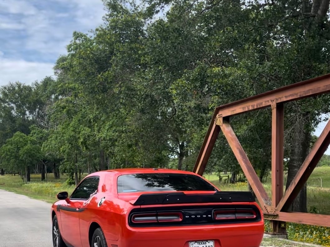 MP Concepts 2-Piece Wicker Bill Rear Spoiler; Unpainted (15-23 Challenger)