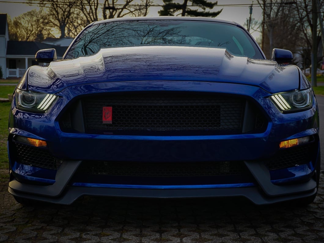 MP Concepts Replacement GT350 Style Front Bumper Chin Spoiler for 397416 Only (15-17 Mustang GT, EcoBoost, V6)